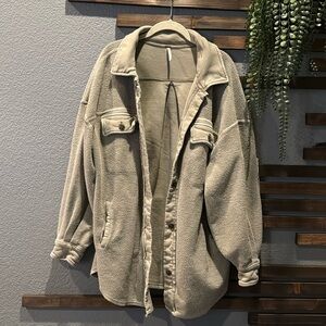 Free People Ruby Jacket - Dirty Olive